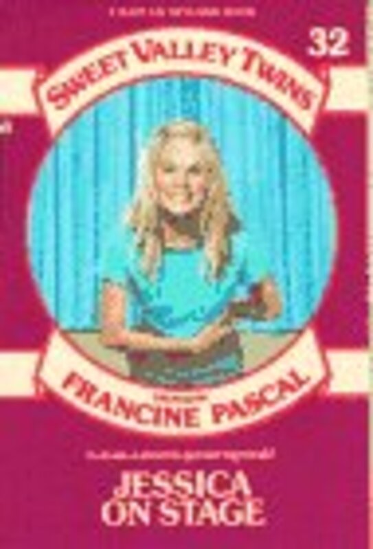 Book cover for "Jessica On Stage" by Francine Pascal
