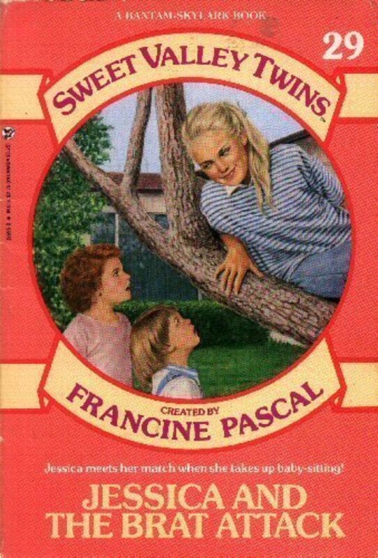 Book cover for "Jessica and the Brat Attack" by Francine Pascal