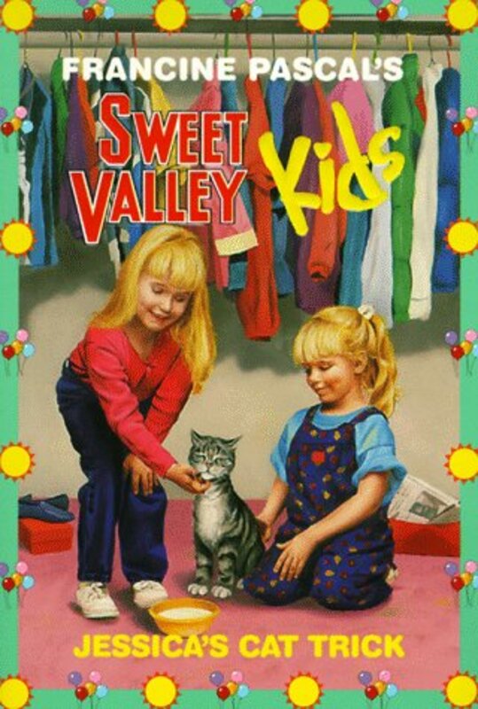 Book cover for "Jessica's Cat Trick" by Francine Pascal