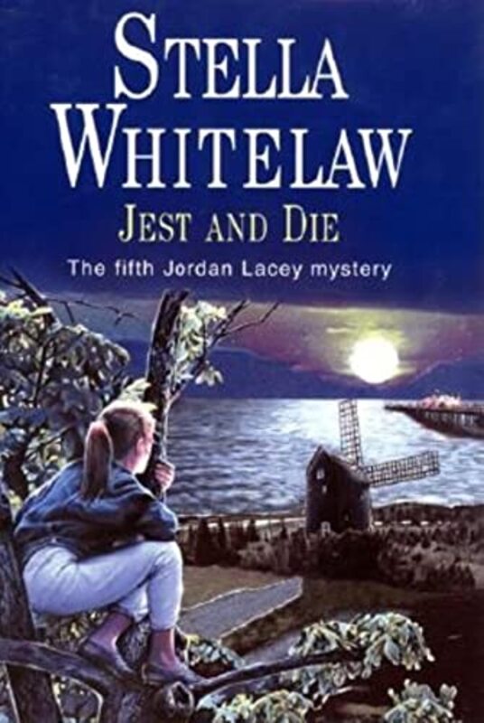 Book cover for "Jest and Die" by Stella Whitelaw