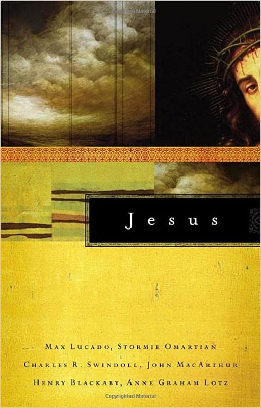 Book cover for "Jesus" by Max Lucado
