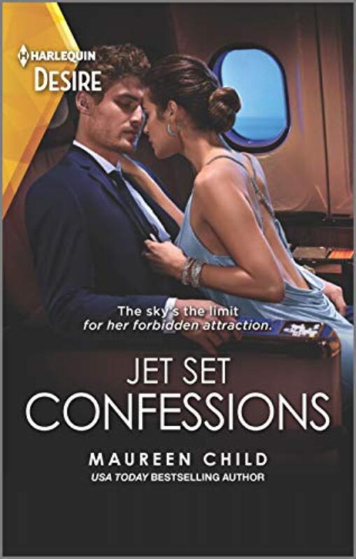 Book cover for "Jet Set Confessions" by Maureen Child