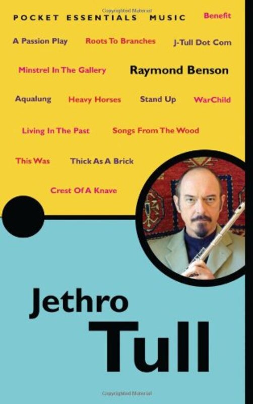 Book cover for "Jethro Tull" by Raymond Benson