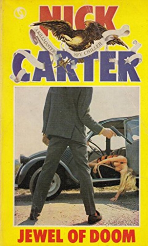 Book cover for "Jewel of Doom" by Nick Carter