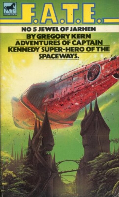 Book cover for "Jewel of Jarhen" by EC Tubb