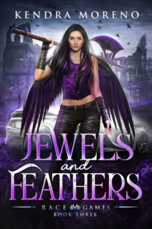 Book cover for "Jewels and Feathers" by Kendra Moreno