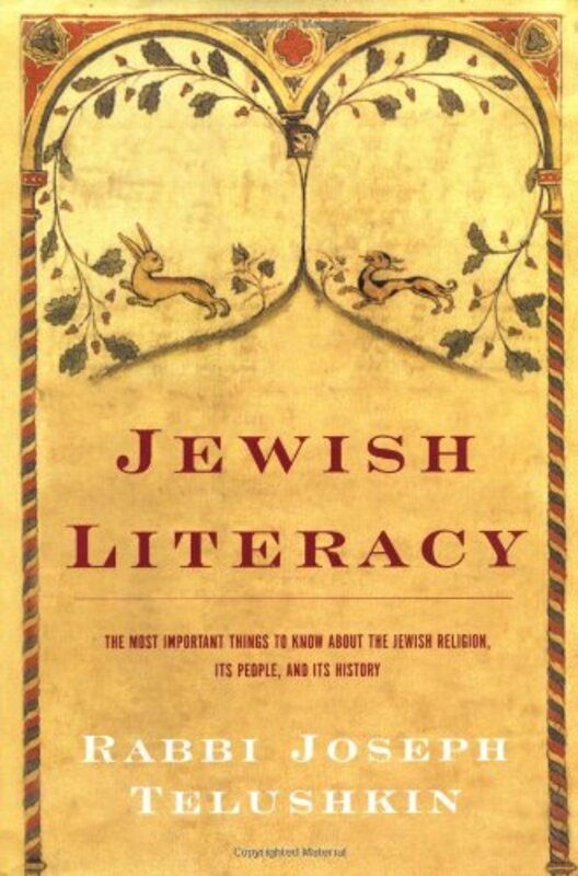 Book cover for "Jewish Literacy" by Joseph Telushkin