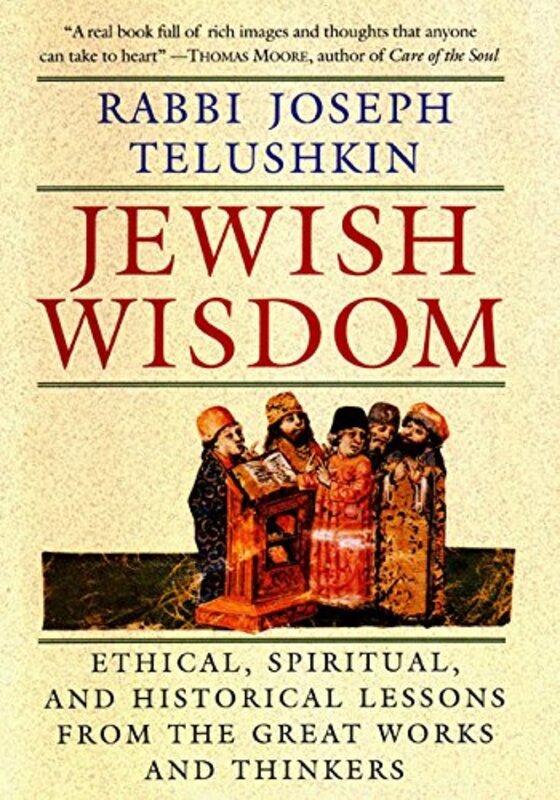Book cover for "Jewish Wisdom" by Joseph Telushkin