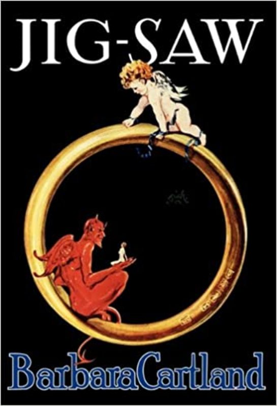 Book cover for "Jig-Saw" by Barbara Cartland