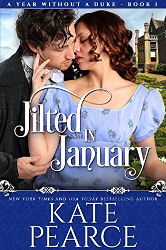 Book cover for "Jilted in January" by Kate Pearce