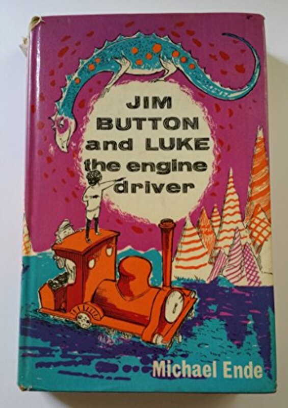 Book cover for "Jim Button and Luke the Engine Driver" by Michael Ende