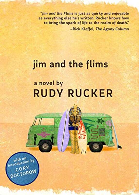 Book cover for "Jim and the Flims" by Rudy Rucker