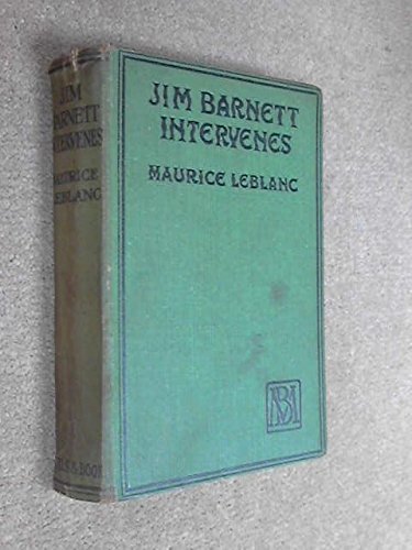 Book cover for "Jim Barnett Intervenes" by Maurice Leblanc