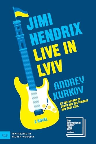 Book cover for "Jimi Hendrix Live in Lviv" by Andrey Kurkov