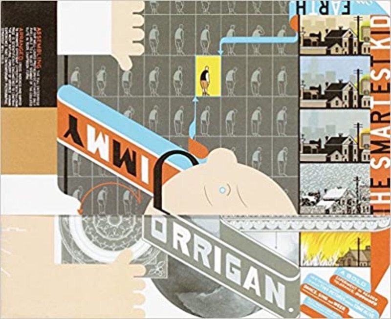 Book cover for "Jimmy Corrigan" by Chris Ware