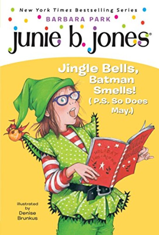 Book cover for "Jingle Bells, Batman Smells!" by Barbara Park