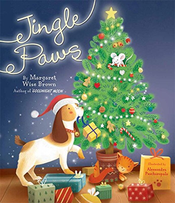 Book cover for "Jingle Paws" by Margaret Wise Brown