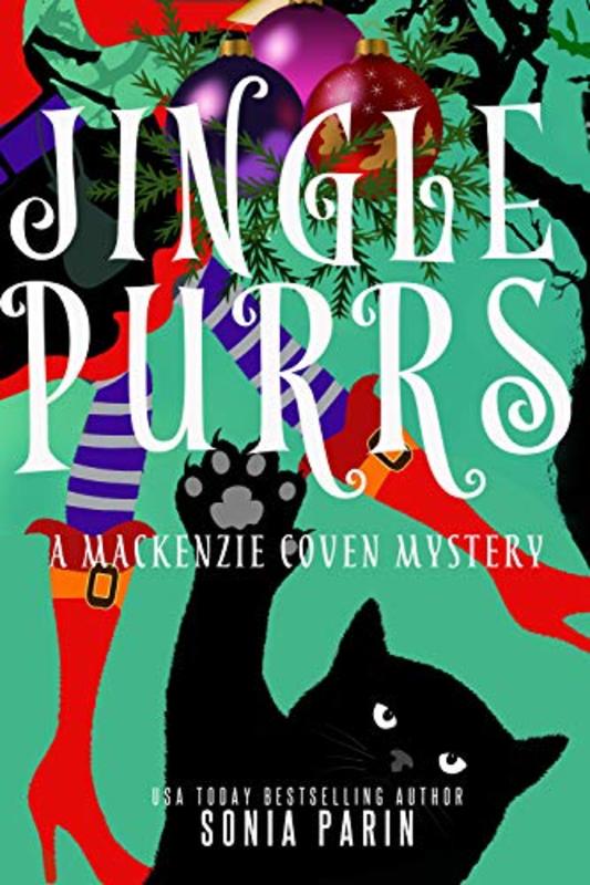 Book cover for "Jingle Purrs" by Sonia Parin