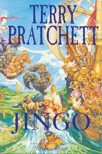 Book cover for "Jingo" by Terry Pratchett
