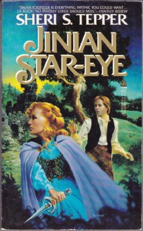 Book cover for "Jinian Star-Eye" by Sheri S Tepper