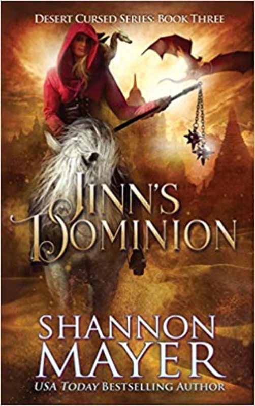 Book cover for "Jinn's Dominion" by Shannon Mayer