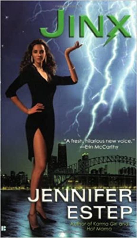 Book cover for "Jinx" by Jennifer Estep