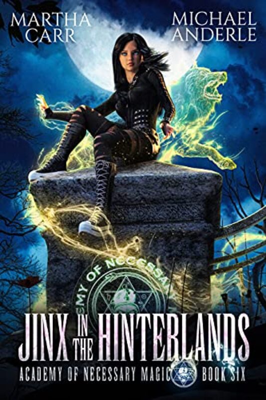 Book cover for "Jinx in the Hinterlands" by Michael Anderle