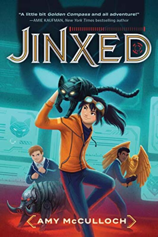 Book cover for "Jinxed" by Amy McCulloch