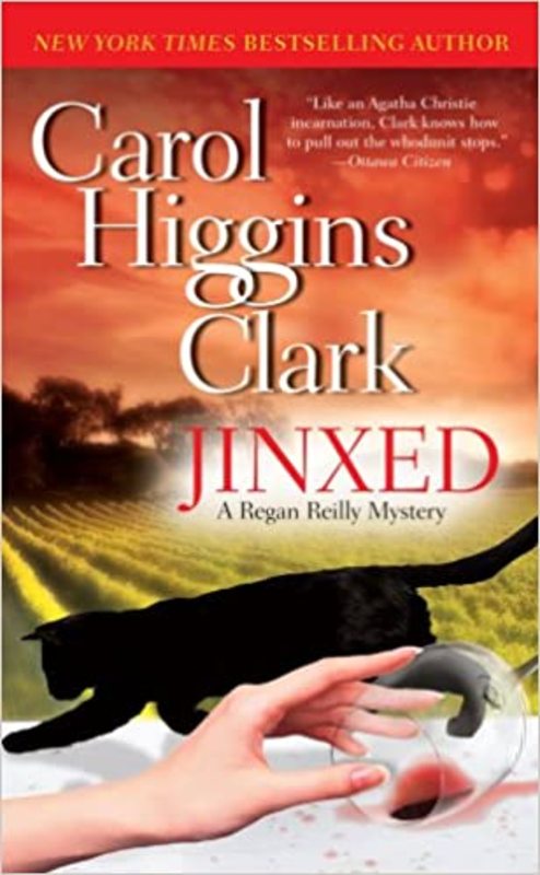 Book cover for "Jinxed" by Carol Higgins Clark