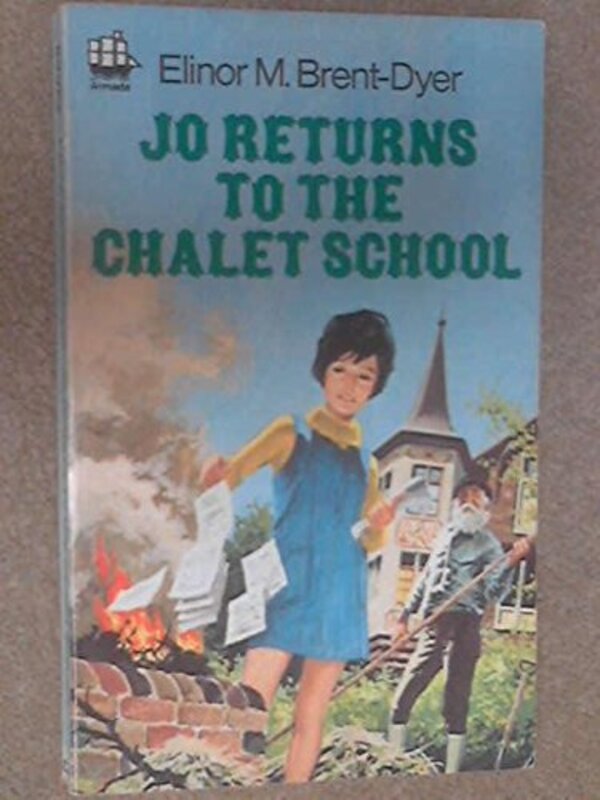 Book cover for "Jo Returns to the Chalet School" by Elinor M Brent Dyer