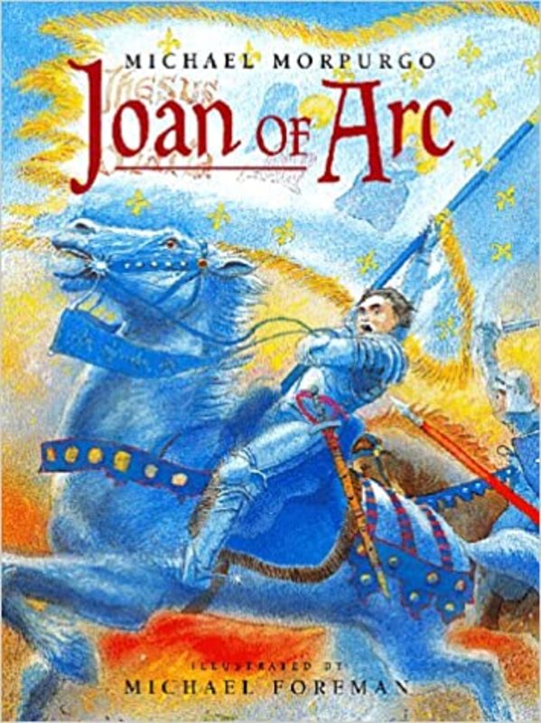 Book cover for "Joan of Arc" by Michael Morpurgo