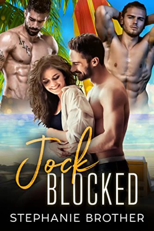 Book cover for "Jock Blocked" by Stephanie Brother