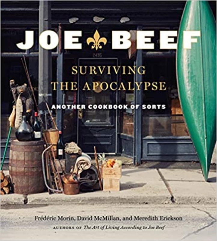 Book cover for "Joe Beef" by Frederic Morin