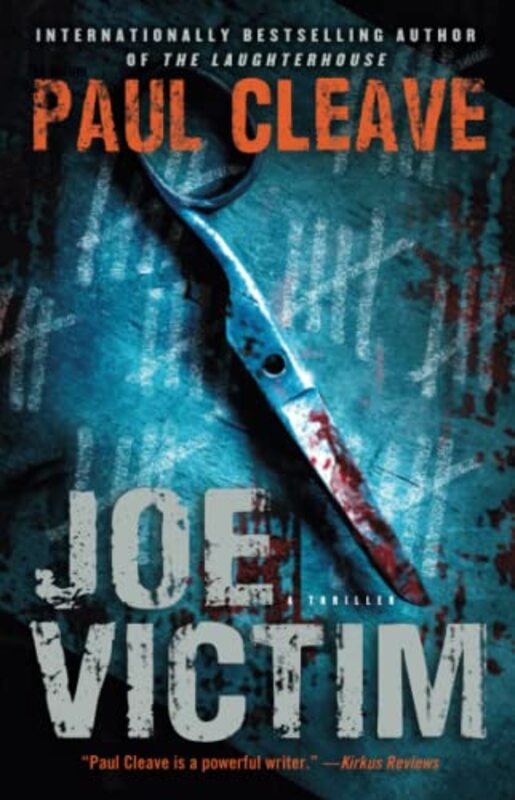 Book cover for "Joe Victim" by Paul Cleave