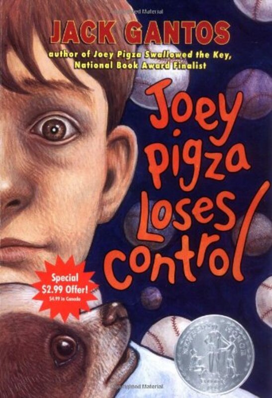 Book cover for "Joey Pigza Loses Control" by Jack Gantos