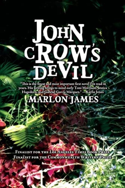 Book cover for "John Crow's Devil" by Marlon James