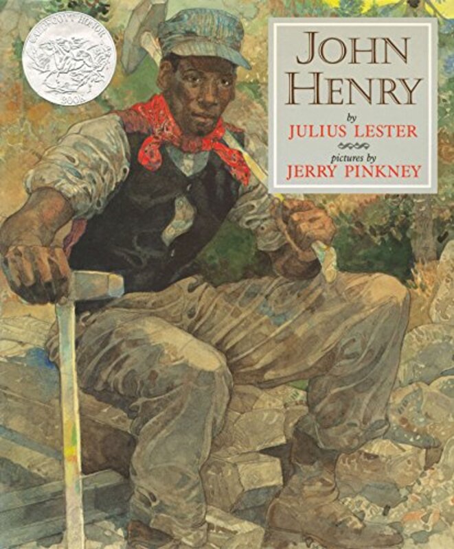 Book cover for "John Henry" by Julius Lester