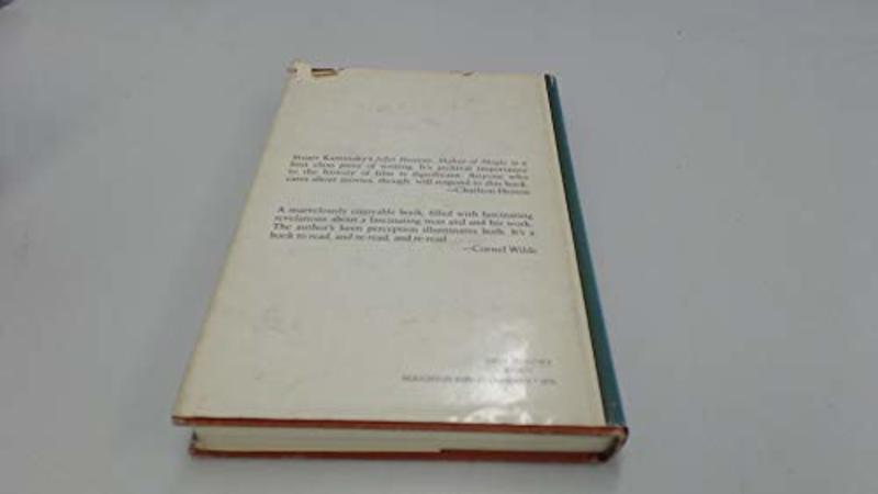Book cover for "John Huston, Maker of Magic" by Stuart M Kaminsky