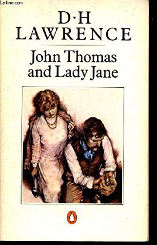 Book cover for "John Thomas and Lady Jane" by DH Lawrence