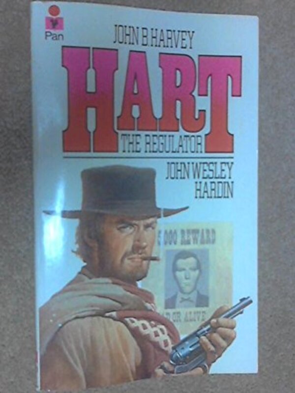 Book cover for "John Wesley Hardin" by John Harvey