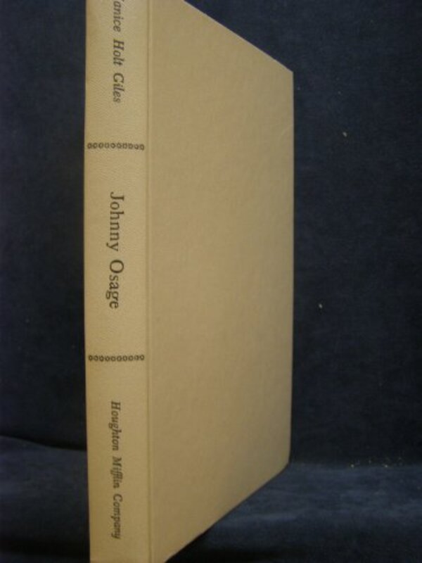 Book cover for "Johnny Osage" by Janice Holt Giles