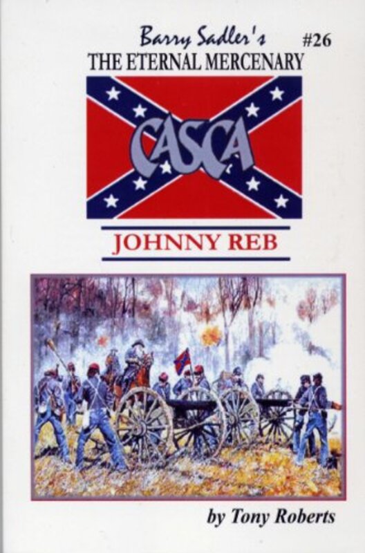 Book cover for "Johnny Reb" by Tony Roberts