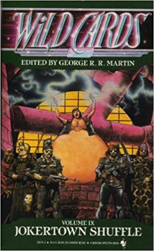 Book cover for "Jokertown Shuffle" by George RR Martin