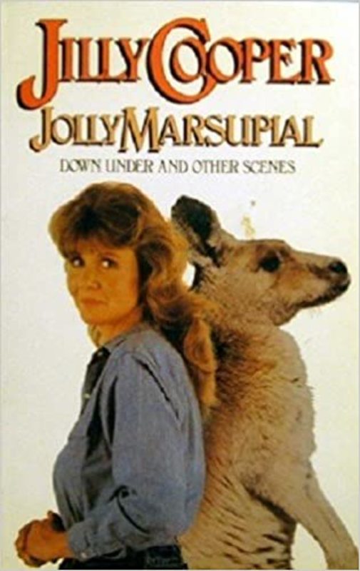 Book cover for "Jolly Marsupial" by Jilly Cooper