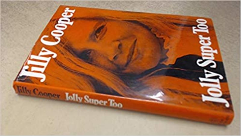 Book cover for "Jolly Super Too" by Jilly Cooper