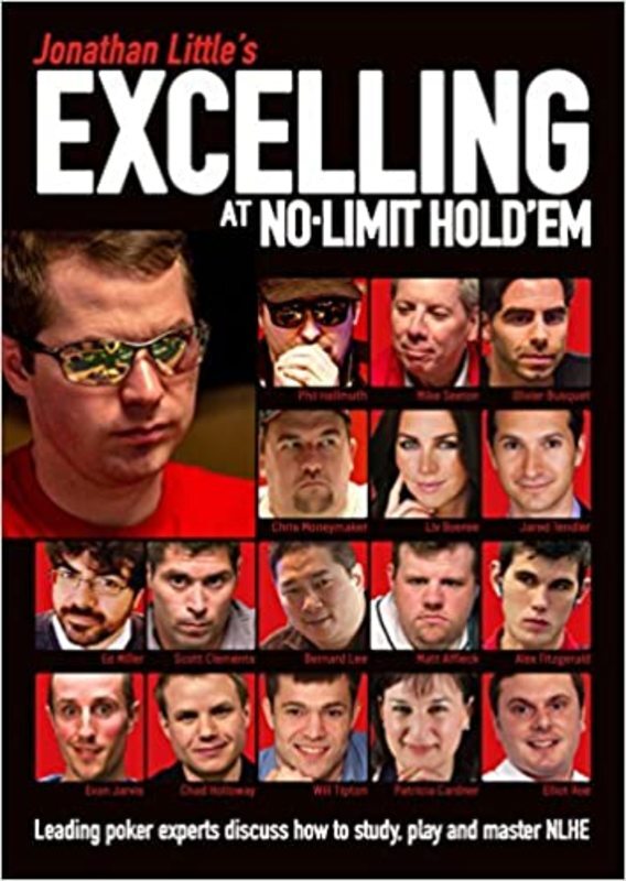Book cover for "Jonathan Little's Excelling at No-Limit Hold'em" by Jonathan Little