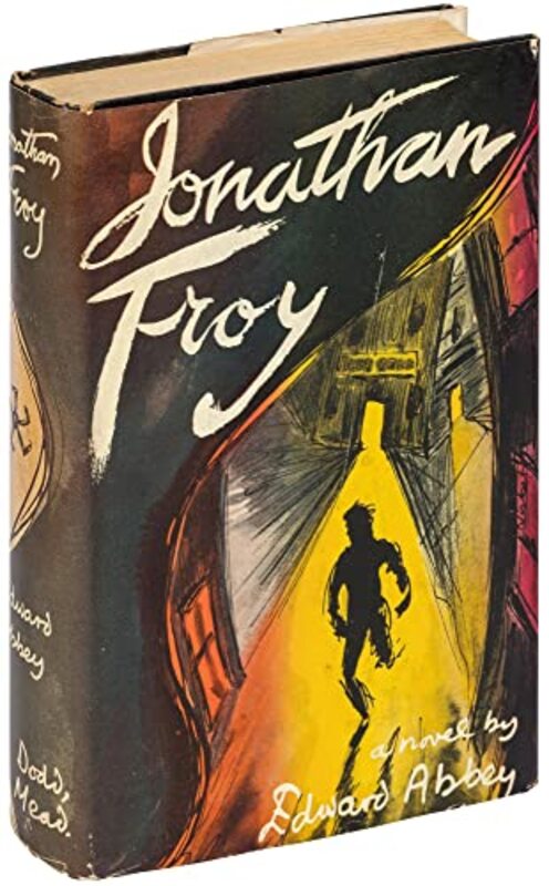 Book cover for "Jonathan Troy" by Edward Abbey