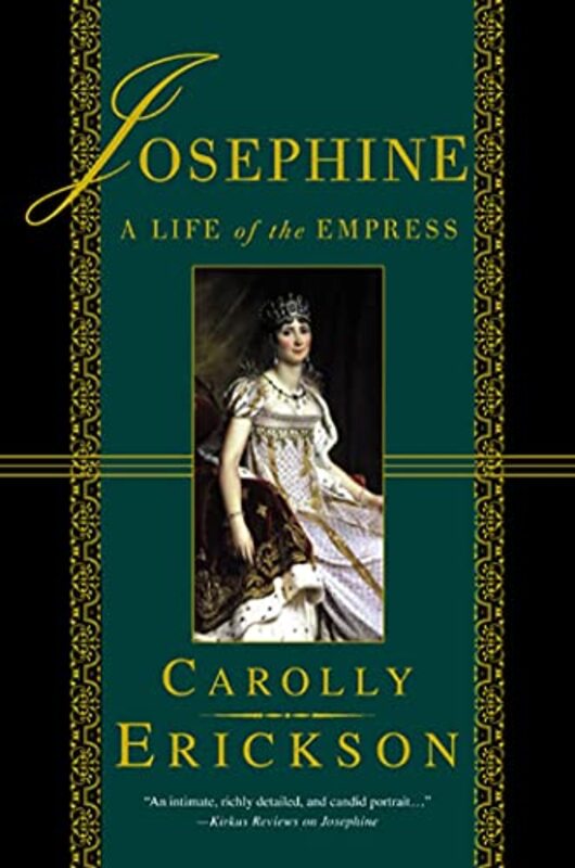 Book cover for "Josephine" by Carolly Erickson