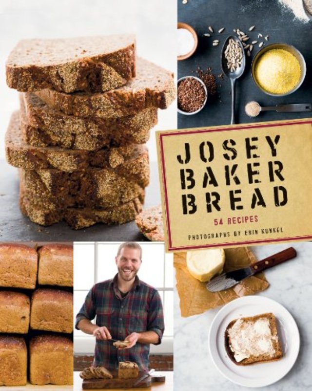 Book cover for "Josey Baker Bread" by Josey Baker