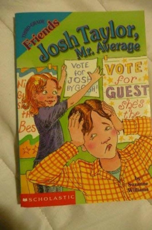 Book cover for "Josh Taylor, Mr. Average" by Suzanne Williams